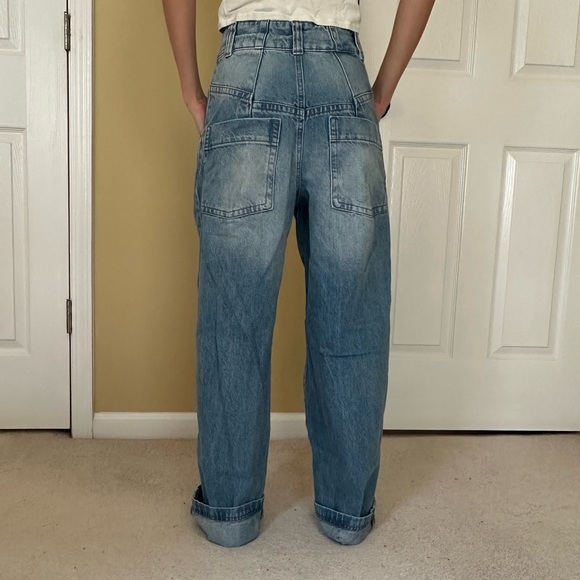 Zara low-rise oversized jeans - Picture 2 of 4